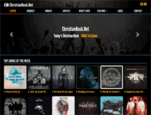 Tablet Screenshot of new.christianrock.net
